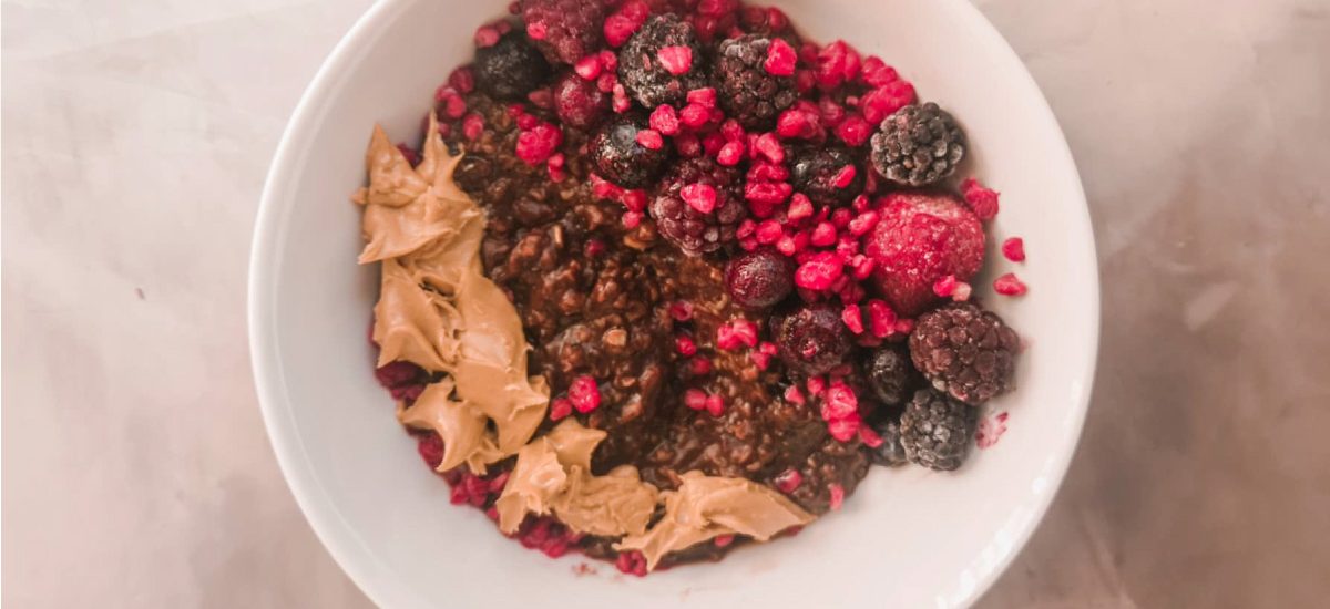 Chocolate Oats Breakfast